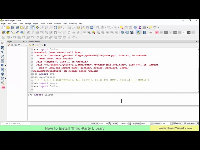 فیلم آموزشی: نحوه نصب ماژول های Python شخص ثالث در QGIS 3.x با زیرنویس فارسی