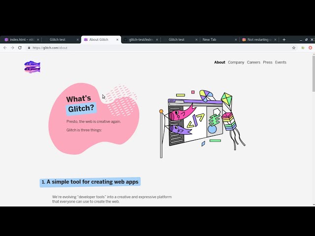 فیلم آموزشی: استقرار برنامه Flask در Glitch.com