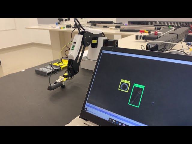 فیلم آموزشی: یادگیری عمیق در ربات های صنعتی با استفاده از TensorFlow، OpenCV و Python با زیرنویس فارسی