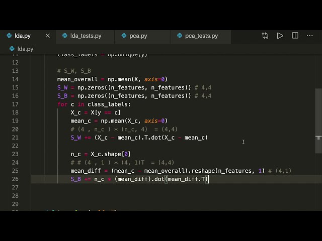 فیلم آموزشی: LDA (Linear Discriminant Analysis) در پایتون - ML از ابتدا 14 - آموزش پایتون با زیرنویس فارسی