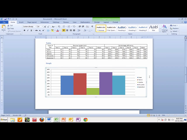 فیلم آموزشی: کپی جداول و نمودارها از Excel به Word با زیرنویس فارسی
