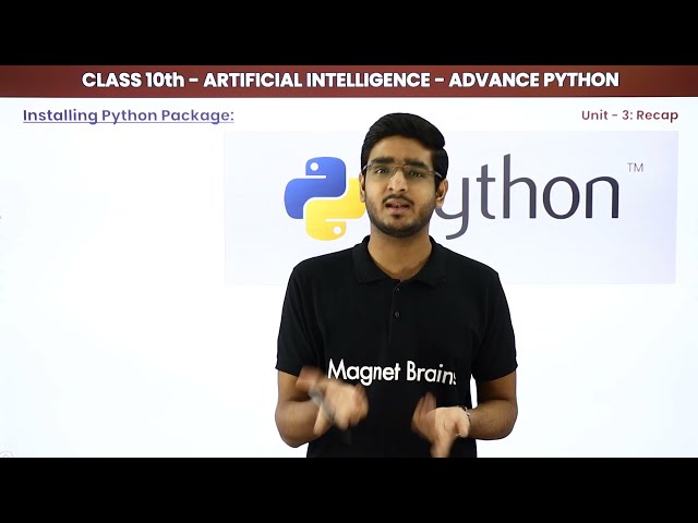 فیلم آموزشی: هوش مصنوعی کلاس 10 واحد 3 | Advance Python - نصب پایتون برای ویندوز