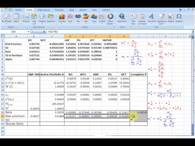 فیلم آموزشی: مدل Treynor-Black: Excel با زیرنویس فارسی