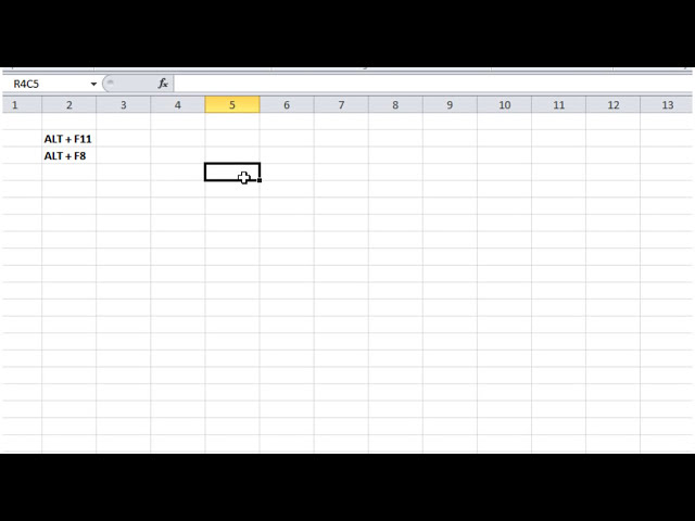 فیلم آموزشی: Excel 2010 VBA Tutorial 1 - ایجاد یک ماکرو با ویژوال بیسیک برای برنامه ها با زیرنویس فارسی