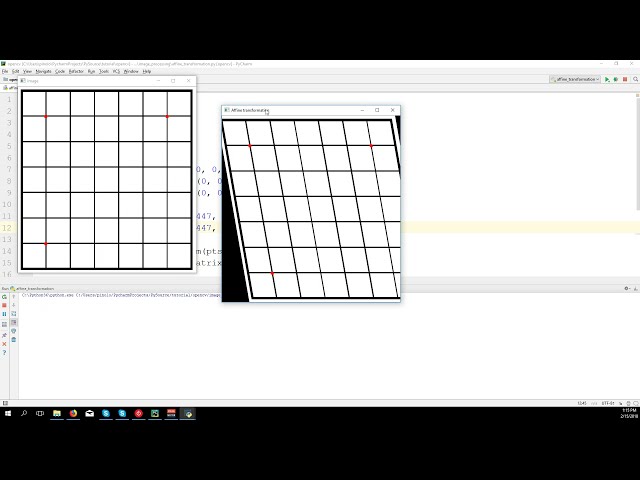 فیلم آموزشی: Affine transformation – OpenCV 3.4 with python 3 Tutorial 14 با زیرنویس فارسی