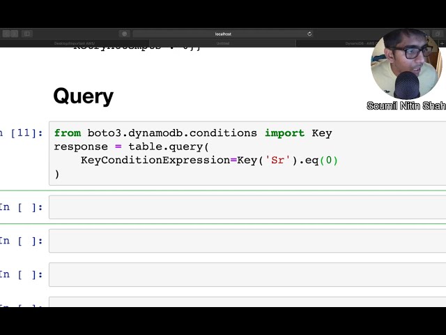 فیلم آموزشی: DynamoDB Python GET | قرار دادن | حذف | اسکن | QUERY Boto3 Tutorial