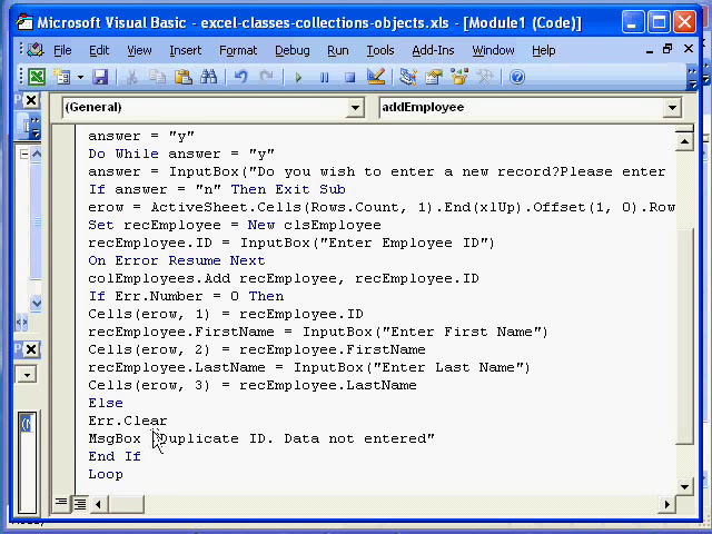 فیلم آموزشی: ماژول کلاس و اشیاء در Excel VBA