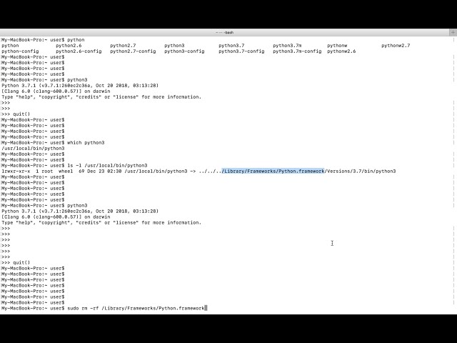 فیلم آموزشی: نحوه نصب و حذف پایتون 3.7 Mac OS X با زیرنویس فارسی