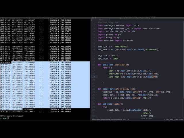 فیلم آموزشی: Python for Finance Stock Data با پانداها و NumPy با زیرنویس فارسی