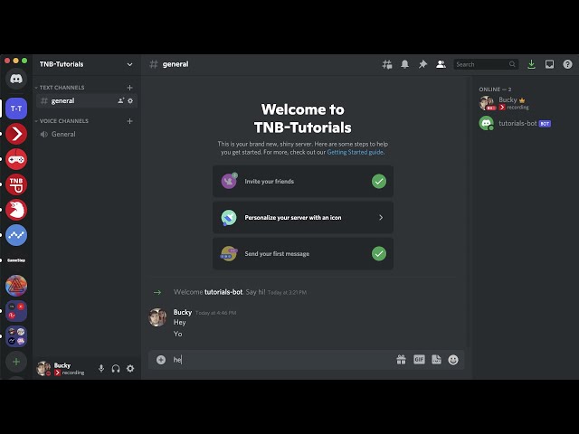 فیلم آموزشی: Discord Bot with Python - آموزش 2 - پاسخگویی به پیام ها با زیرنویس فارسی