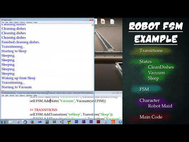 فیلم آموزشی: بیایید پایتون شماره 19 را یاد بگیریم - ماشین‌های حالت محدود (FSM) با زیرنویس فارسی