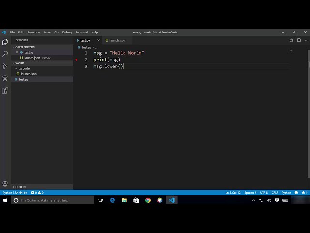 فیلم آموزشی: شروع کار با پایتون در Visual Studio Code | پایتون با VSCode با زیرنویس فارسی