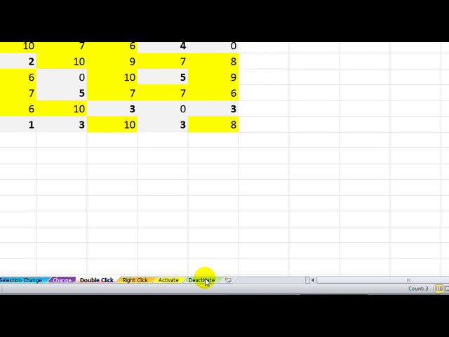 فیلم آموزشی: رویدادهای Excel VBA شماره 6 - غیرفعال کردن کاربرگ - وقتی برگه دیگری را انتخاب می کنید، برگه فعلی را پنهان کنید با زیرنویس فارسی