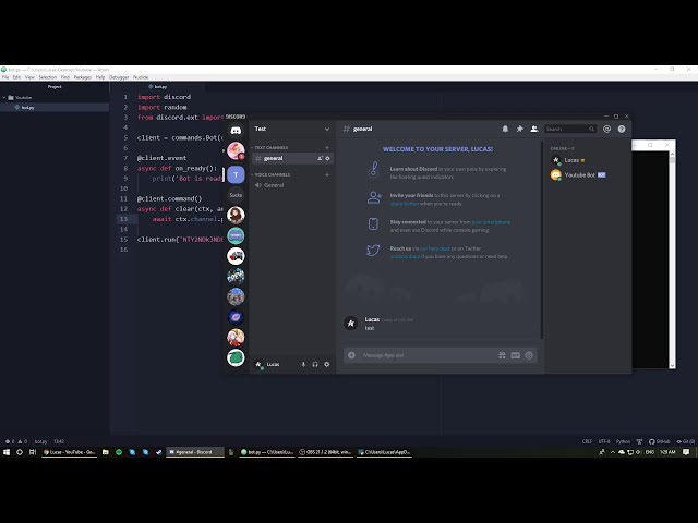 فیلم آموزشی: پایتون: ساخت ربات Discord (قسمت 4: پاک کردن) با زیرنویس فارسی