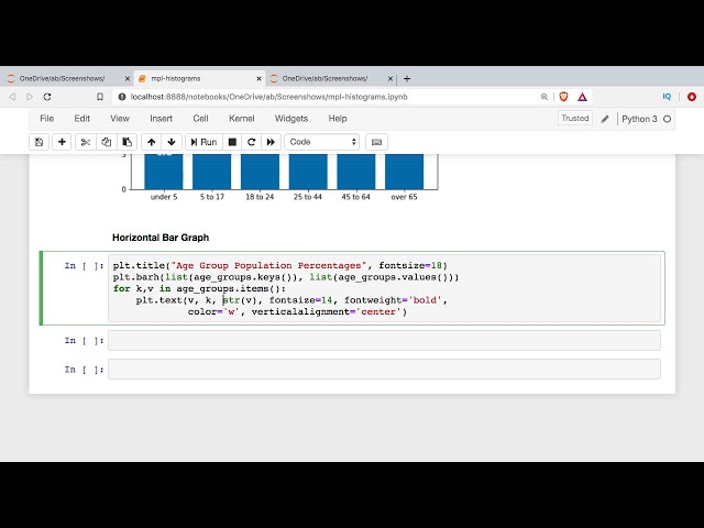 فیلم آموزشی: مقدمه ای بر نمودارها، حاشیه نویسی و هیستوگرام های نواری matplotlib با پایتون با زیرنویس فارسی