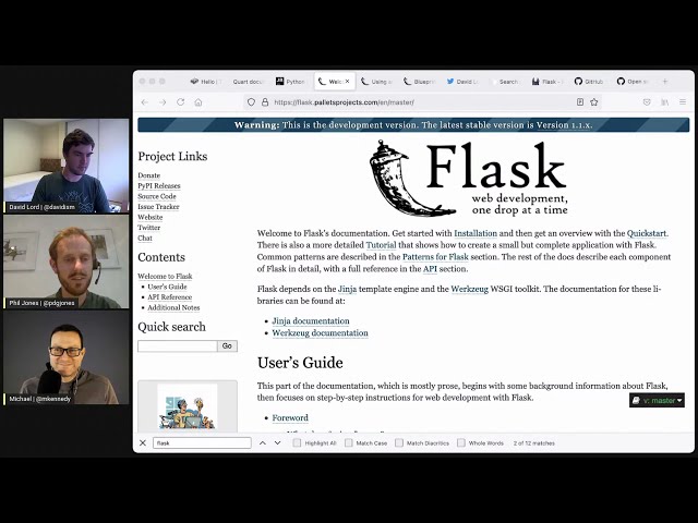 فیلم آموزشی: Flask 2.0 - قسمت پادکست Talk Python To Me با زیرنویس فارسی