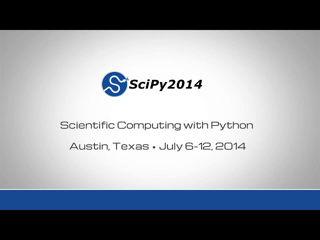 فیلم آموزشی: ادغام Python و C++ با Boost Python قسمت 1 | SciPy 2014 | آستین بینگهام