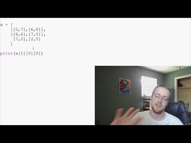 فیلم آموزشی: آموزش برنامه نویسی پایتون 3 - لیست چند بعدی با زیرنویس فارسی