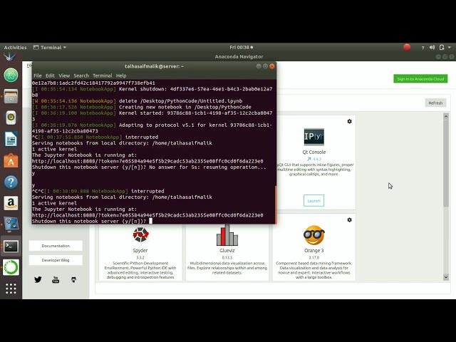 فیلم آموزشی: آناکوندا پایتون را روی لینوکس با نوت بوک های Jupyter نصب کنید با زیرنویس فارسی