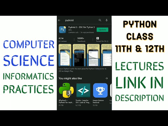 فیلم آموزشی: نصب پایتون در گوشی | با کتابخانه ها | matplotlib، numpy و غیره..