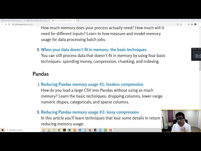 فیلم آموزشی: آموزش پایتون پانداها 15. مدیریت مجموعه داده های بزرگ در پانداها | نکات بهینه سازی حافظه برای پانداها با زیرنویس فارسی