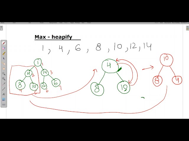 فیلم آموزشی: Heap Max-Heapify | ساخت Heap (الگوریتم با کد پایتون)