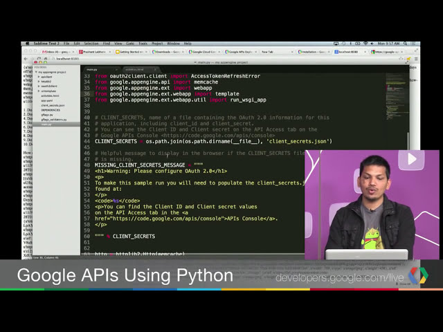فیلم آموزشی: شروع کار با Google API (Python)