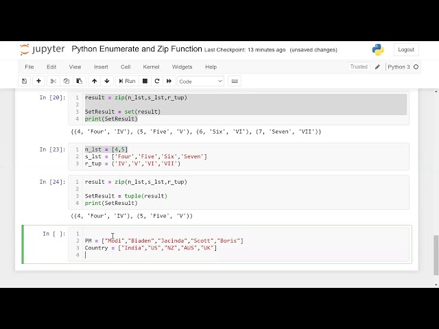فیلم آموزشی: Python Enumerate and Zip Function #21 با زیرنویس فارسی