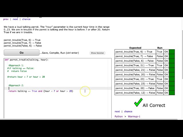 فیلم آموزشی: Codingbat - parrot_trouble (Python) با زیرنویس فارسی