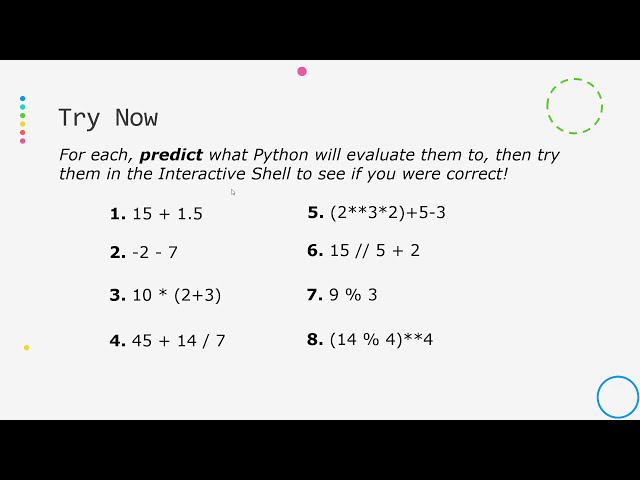 فیلم آموزشی: GCSE پایتون شماره 2: عملیات حسابی با زیرنویس فارسی