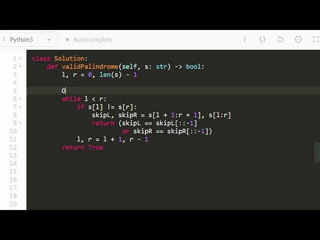 فیلم آموزشی: Valid Palindrome II - Leetcode 680 - Python با زیرنویس فارسی