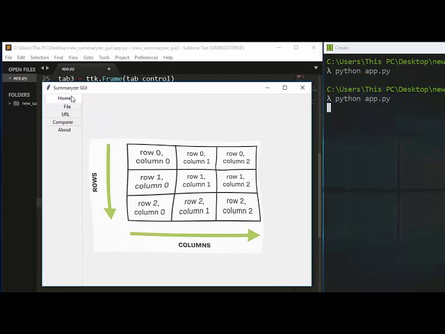 فیلم آموزشی: برنامه Text Summarizer با Tkinter و Python [NLP GUI] با زیرنویس فارسی