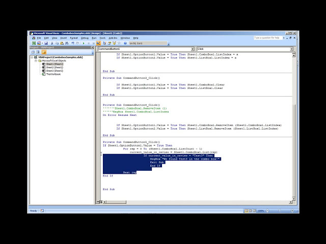 فیلم آموزشی: Microsoft Excel VBA OptionButton Preference با Listbox و Combobox با زیرنویس فارسی
