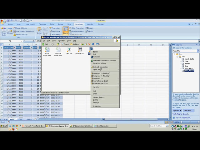 فیلم آموزشی: ایجاد فایل XML پیشرفته از Excel 2007 با زیرنویس فارسی