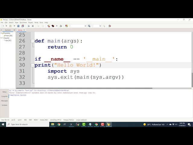 فیلم آموزشی: Python 3 Essentials: گشت و گذار سریع Geany IDE برای Python 3 در 10 دقیقه