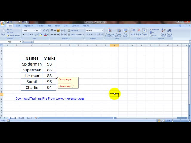 فیلم آموزشی: MS Excel: حذف نظر در اکسل با زیرنویس فارسی