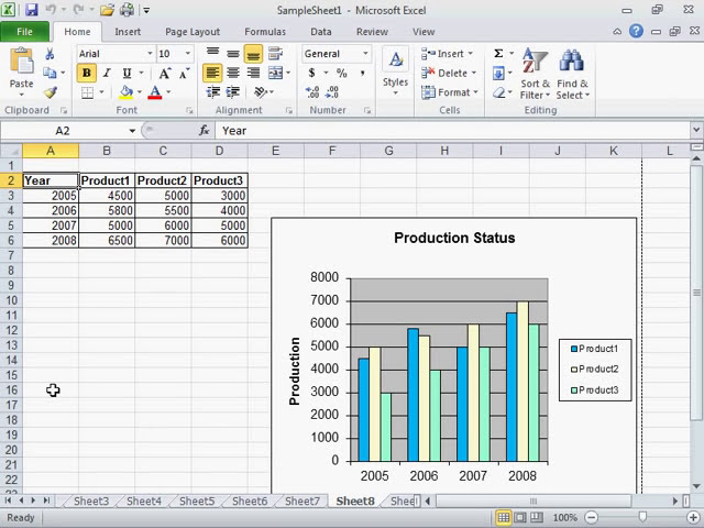 فیلم آموزشی: پیش نمایش صفحه کار قبل از چاپ - Excel 2010 با زیرنویس فارسی