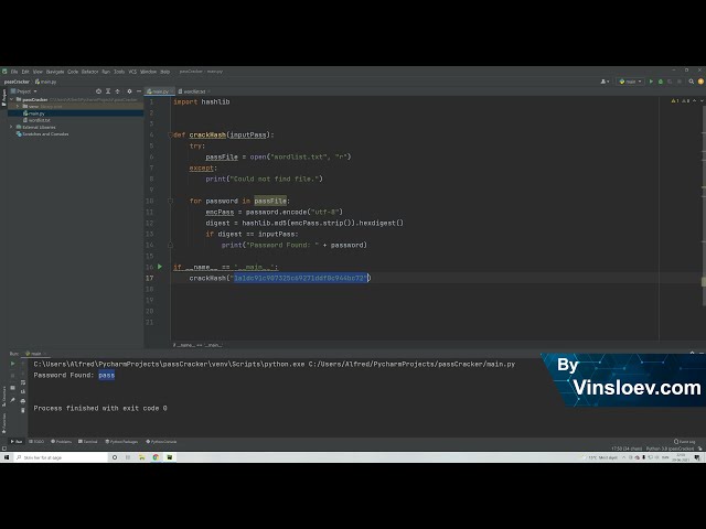 فیلم آموزشی: Python Cybersecurity - How to Crack Password (Dictionary Attack)