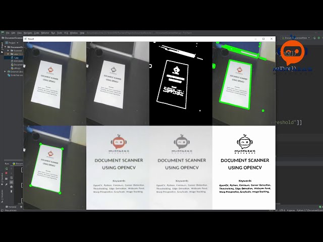 فیلم آموزشی: اسکنر اسناد OPENCV PYTHON | پروژه مبتدی