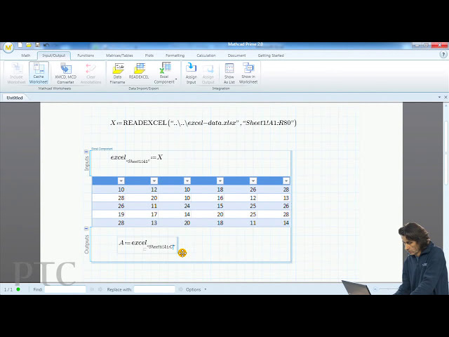 فیلم آموزشی: کامپوننت اکسل در Mathcad Prime 2.0 با زیرنویس فارسی