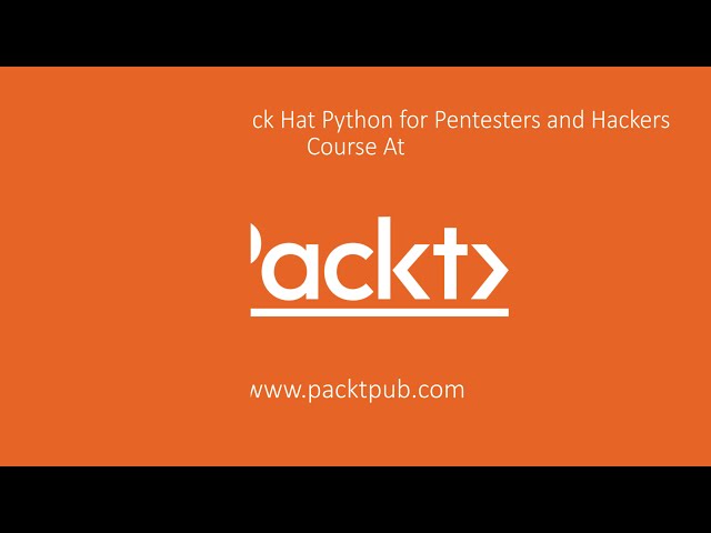 فیلم آموزشی: کلاه سیاه پایتون برای پنستسترها و هکرها: ساخت اسکنر پورت|packtpub.com با زیرنویس فارسی