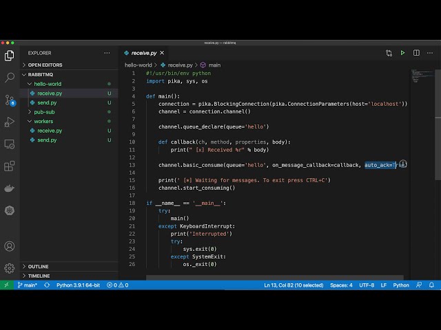 فیلم آموزشی: آموزش RabbitMQ در 30 دقیقه | آموزش RabbitMQ در پایتون برای مبتدیان (آموزش عملی)