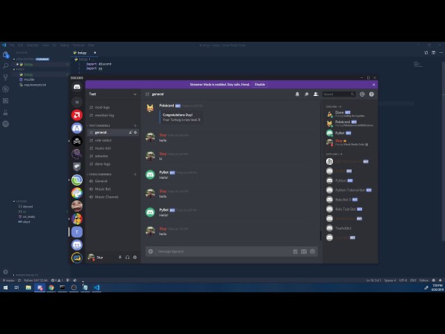 فیلم آموزشی: نحوه میزبانی ربات Python Discord در Heroku 24/7 (discord.py یا هر کتابخانه پایتون!) با زیرنویس فارسی