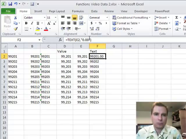 فیلم آموزشی: Excel Video 162 تبدیل مقادیر به متن و متن به مقادیر با زیرنویس فارسی
