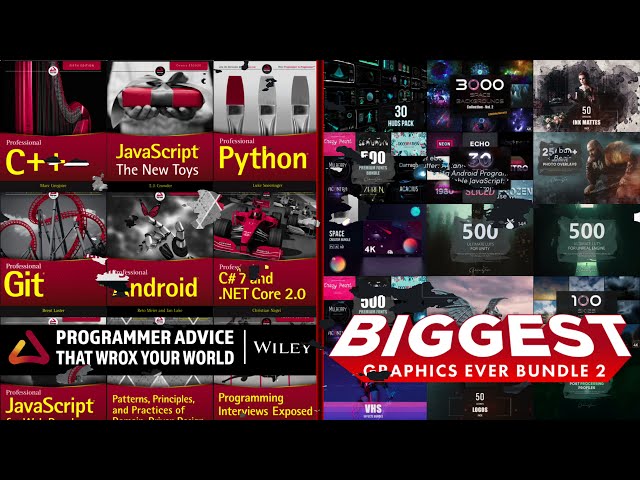 فیلم آموزشی: کتاب های برنامه نویسی (C++، C#، Python، Java، JavaScript، Git) ++ بزرگترین گرافیک های تاریخ 2 بسته در حال حاضر با زیرنویس فارسی