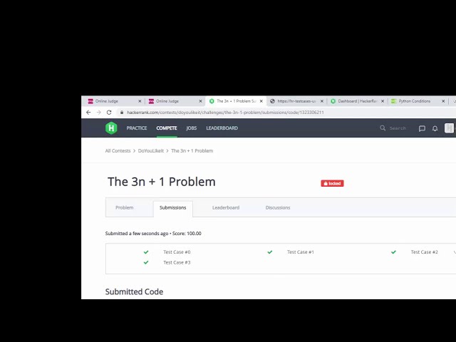 فیلم آموزشی: HackerRank 3n+1 مشکل در استفاده از پایتون | برنامه نویسی رقابتی | یادگیری پایتون