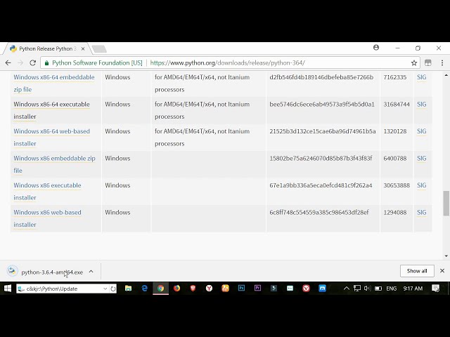فیلم آموزشی: نحوه دانلود پایتون 64 بیتی