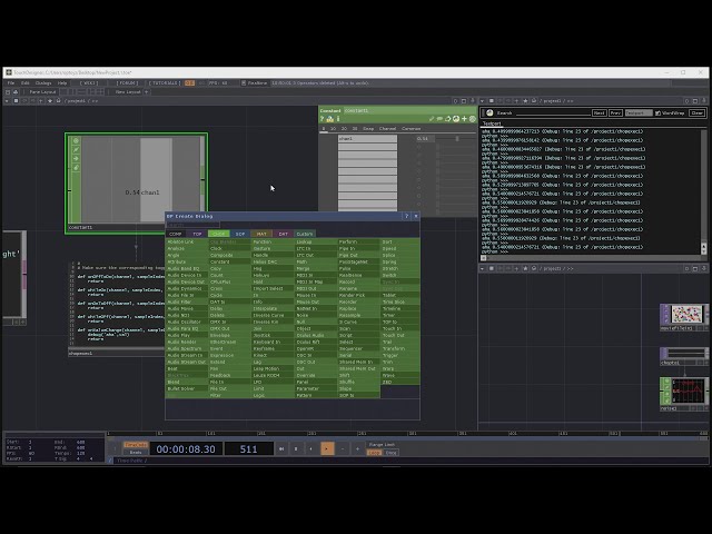 فیلم آموزشی: TouchDesigner 202 Berlin، پارامترهای سفارشی، Python و Extensions