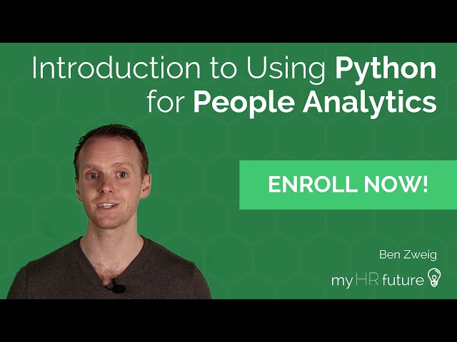 فیلم آموزشی: چرا باید از Python برای تجزیه و تحلیل افراد استفاده کنید؟ با زیرنویس فارسی