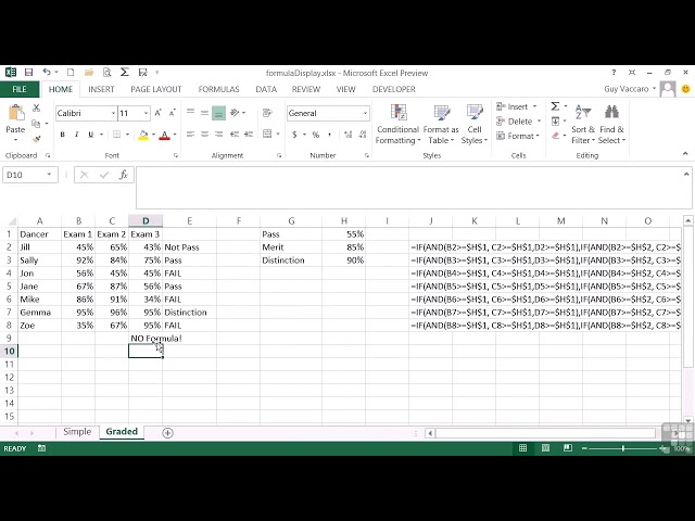 فیلم آموزشی: آموزش پیشرفته Microsoft Excel 2013 | نمایش فرمول های سلول در یک سلول دیگر با زیرنویس فارسی